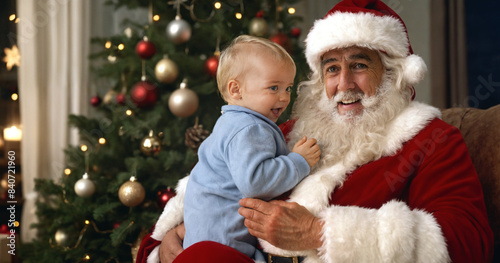 laughing happy, Santa claus...
