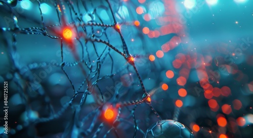Close-Up Of A Soccer Net During A Night Game