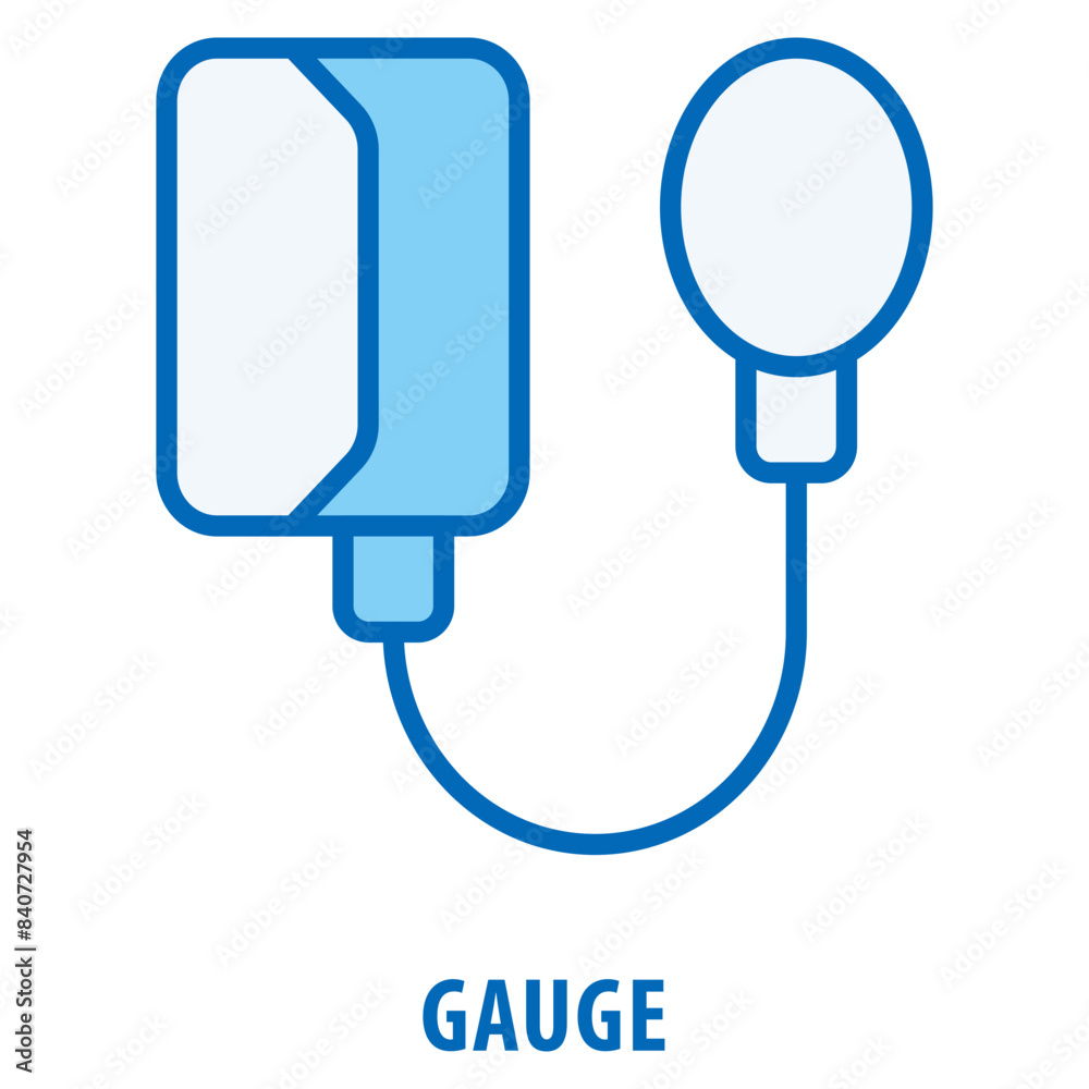 Gauge Icon simple and easy to edit for your design elements Gauge Icon simple and easy to edit for your design elements