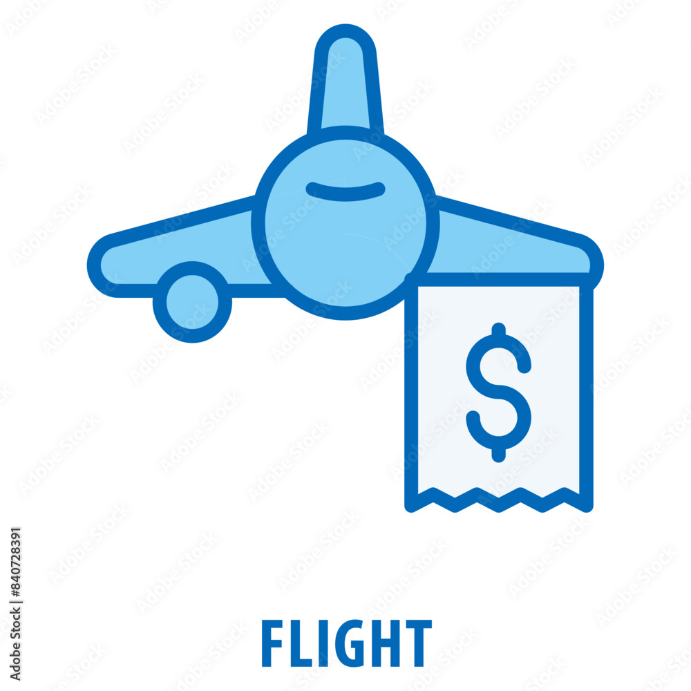 Flight Icon simple and easy to edit for your design elements Flight Icon simple and easy to edit for your design elements