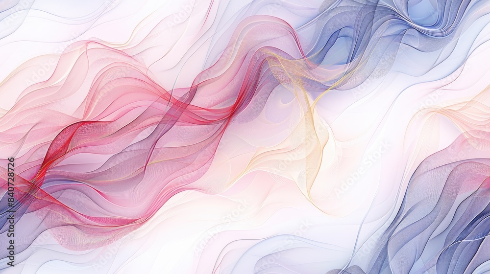 a soft and gentle wave crafted from golden lines, delicately dancing on a pristine white canvas, forming an elegant design with fluid curves and intricate textures. SEAMLESS PATTERN. a soft and gentle wave crafted from golden lines, delicately dancing on a pristine white canvas, forming an elegant design with fluid curves and intricate textures. SEAMLESS PATTERN.