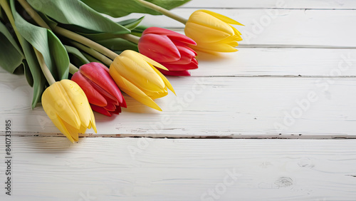 Floral decoration againts various background