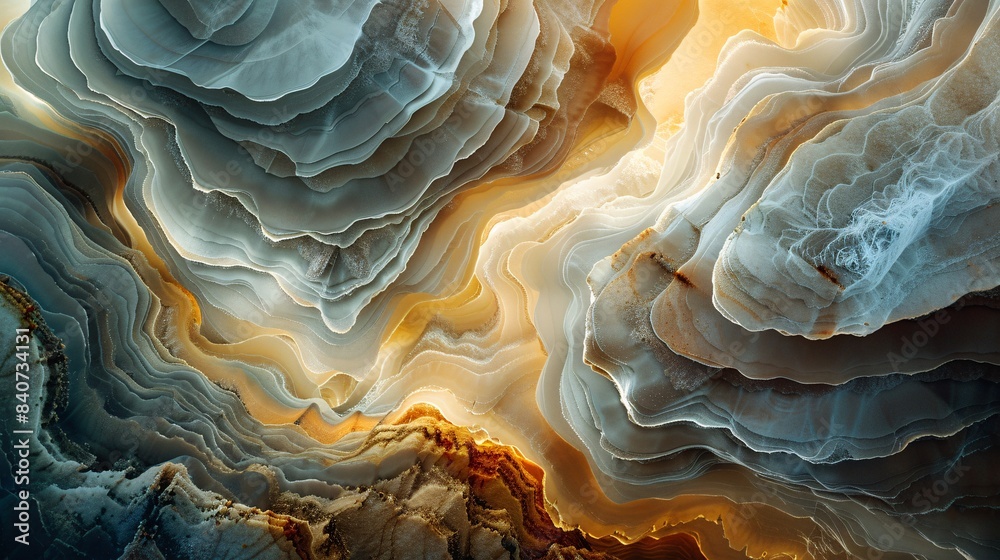 Obraz premium Natural Abstractions, Exploring Abstract Beauty in Nature Captivating Photography