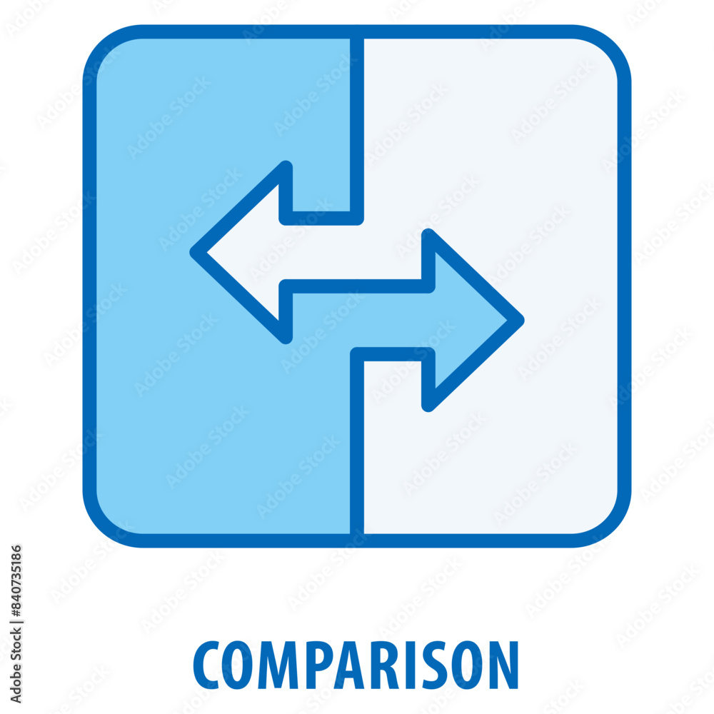 Comparison Icon simple and easy to edit for your design elements Comparison Icon simple and easy to edit for your design elements