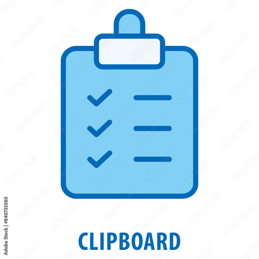Clipboard Icon simple and easy to edit for your design elements Clipboard Icon simple and easy to edit for your design elements