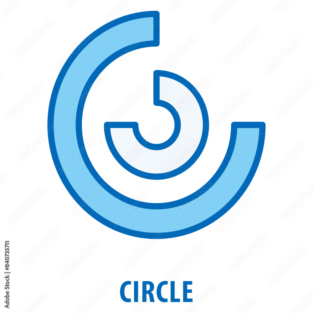 Circle Icon simple and easy to edit for your design elements Circle Icon simple and easy to edit for your design elements