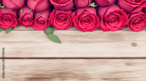 Floral decoration againts various background