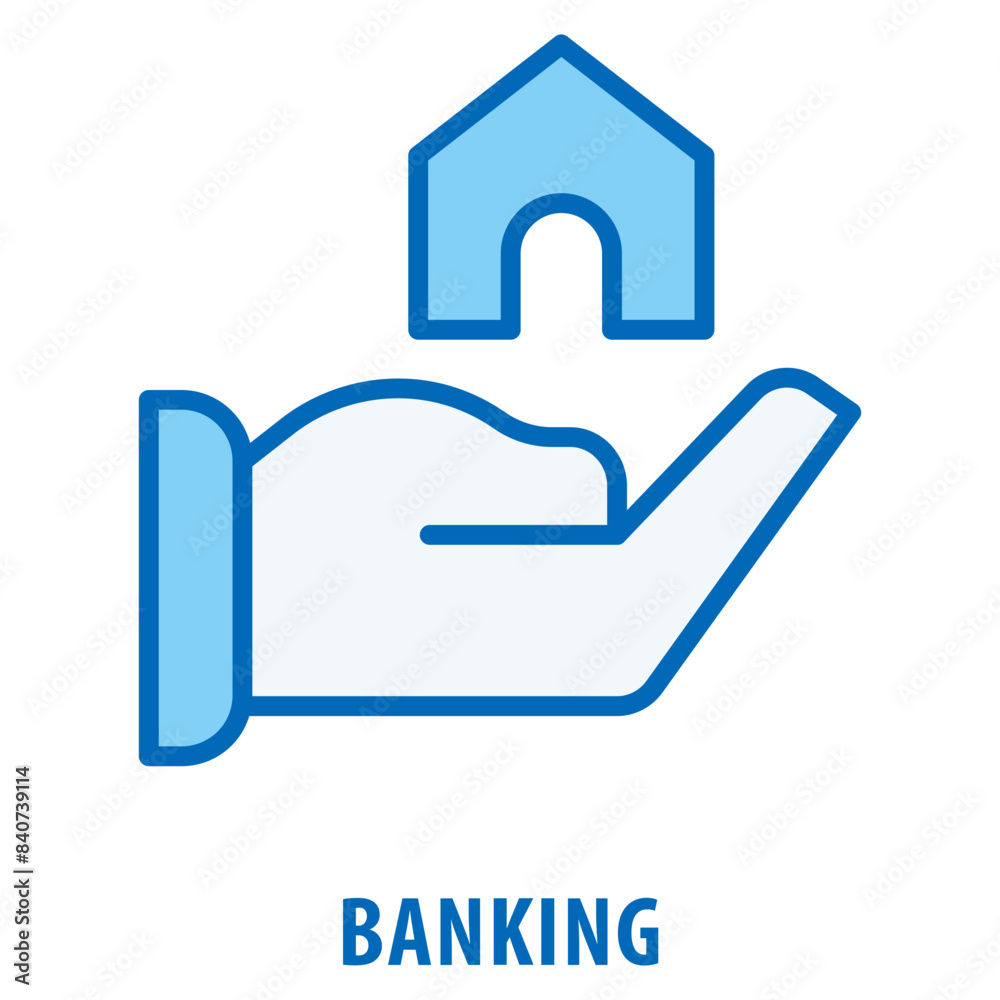 Banking Icon simple and easy to edit for your design elements Banking Icon simple and easy to edit for your design elements