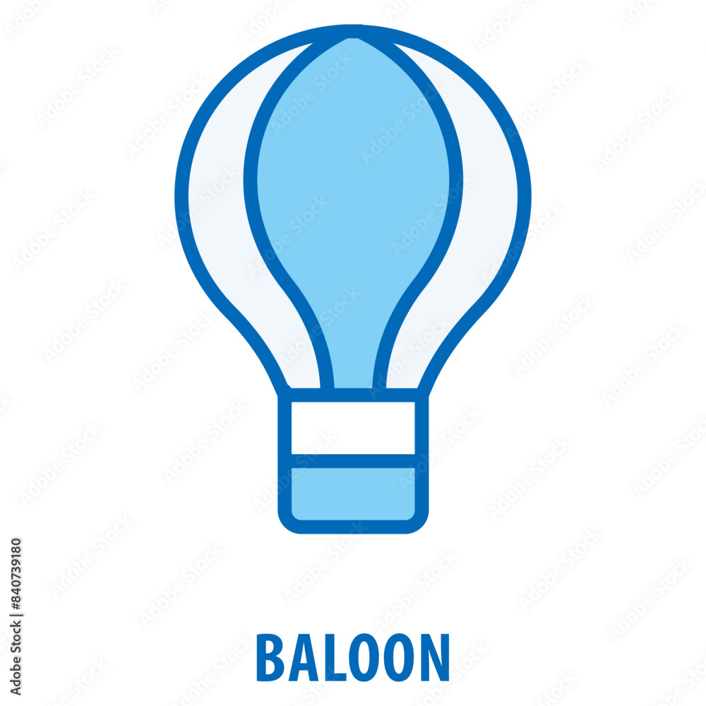 Baloon Icon simple and easy to edit for your design elements Baloon Icon simple and easy to edit for your design elements