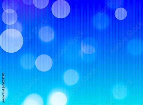 Blue bokeh square background for Banner, Poster, celebration, event and various design works