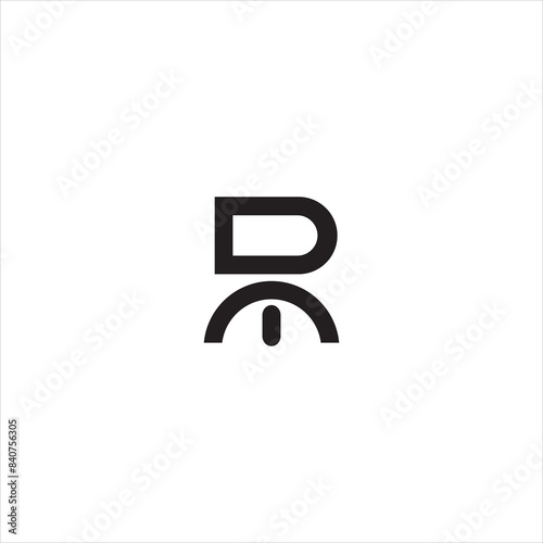 RM Logo Design Vector, Initial Letter MR, Alphabet letter icon logo RM, letter RM logo, Monogram RM Logo



