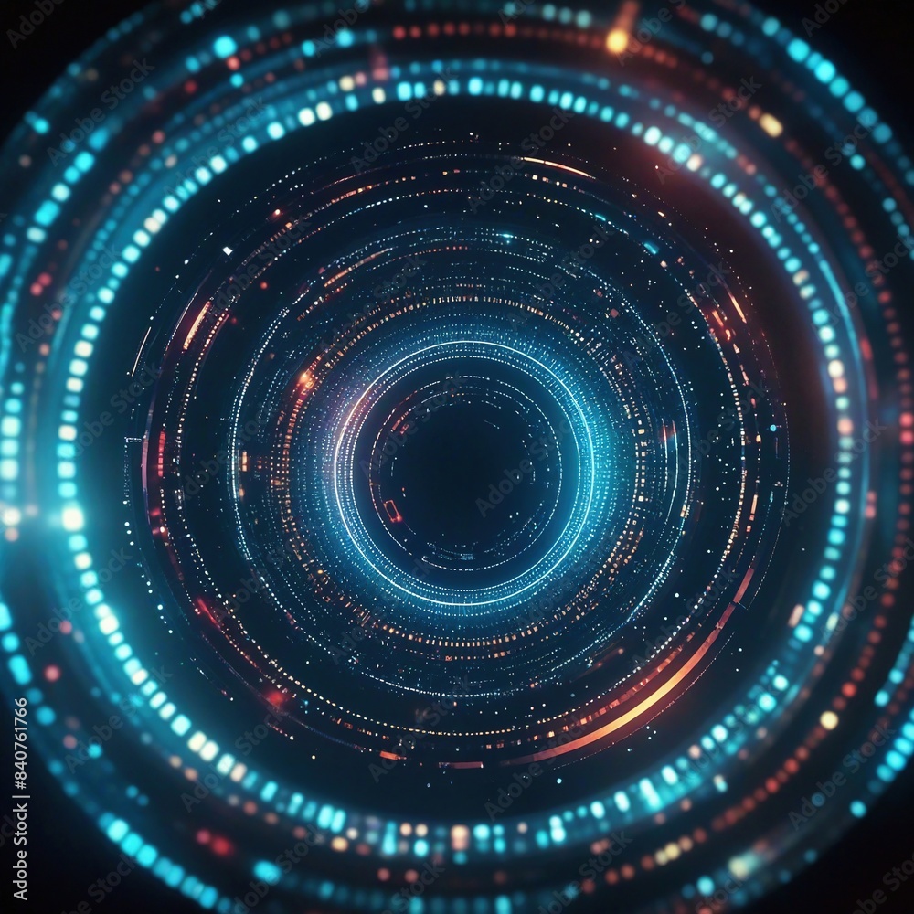 Obraz premium Background of technological concepts