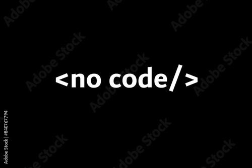 No code