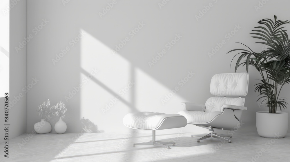 3D White Interior Background hyper realistic 3D White Interior Background hyper realistic