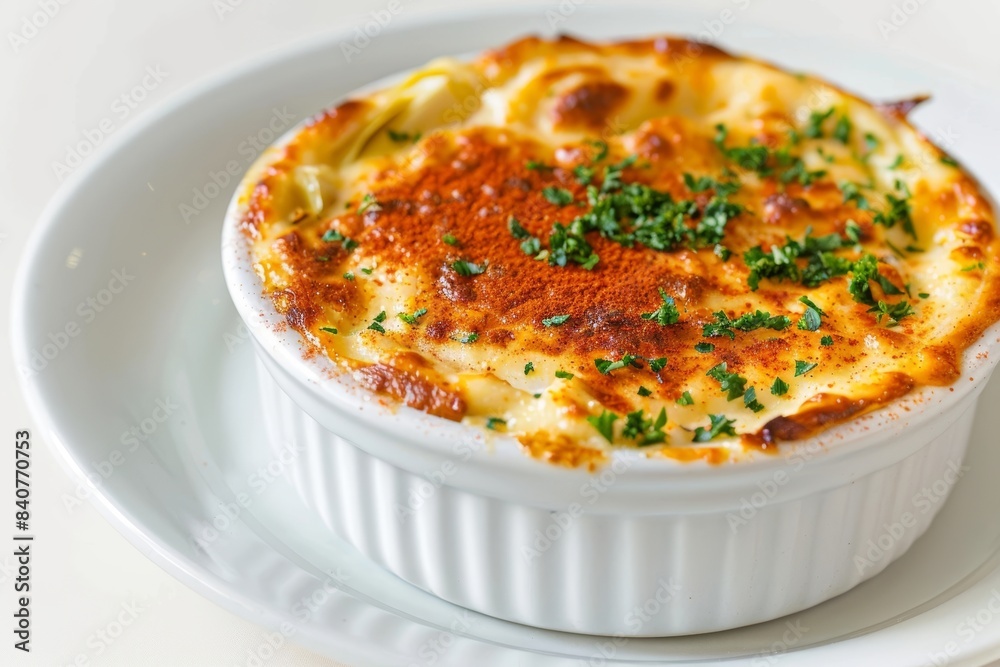Flavorful Baked Bison Hickory Sausage and Artichoke Dip with Paprika Flavorful Baked Bison Hickory Sausage and Artichoke Dip with Paprika