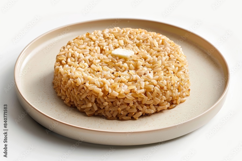 Exquisite Baked Brown Rice with Earthy Aromas and Tender Texture Exquisite Baked Brown Rice with Earthy Aromas and Tender Texture
