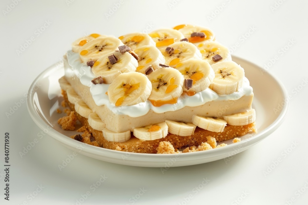 Fancy Banana Pudding with Fresh Ripe Bananas Fancy Banana Pudding with Fresh Ripe Bananas
