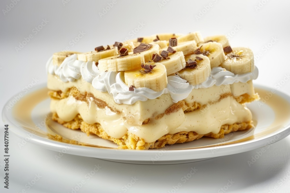 Indulgent Banana Pudding Dessert with Vanilla Wafers Indulgent Banana Pudding Dessert with Vanilla Wafers