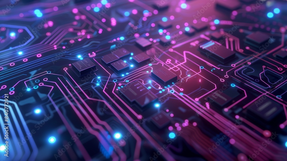 Abstract circuit board futuristic technology processing background hyper realistic Abstract circuit board futuristic technology processing background hyper realistic