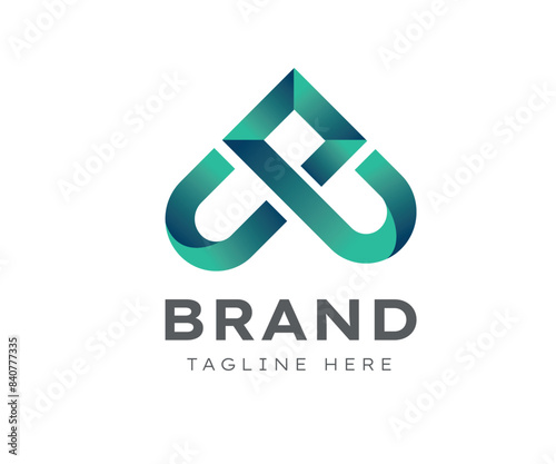 Letter P logo icon design template elements. Usable for Business and Technology Logos.
