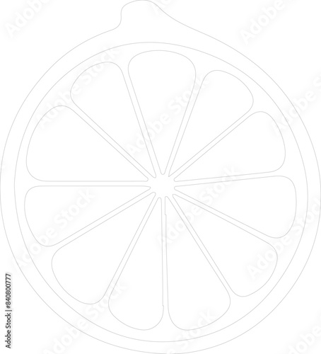 citron outline