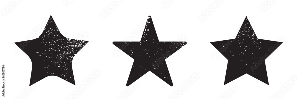 Set of jagged irregular stars shape. Cut out of paper for collages. Grunge elements for design. Vector isolated on white background in eps 10. Set of jagged irregular stars shape. Cut out of paper for collages. Grunge elements for design. Vector isolated on white background in eps 10.