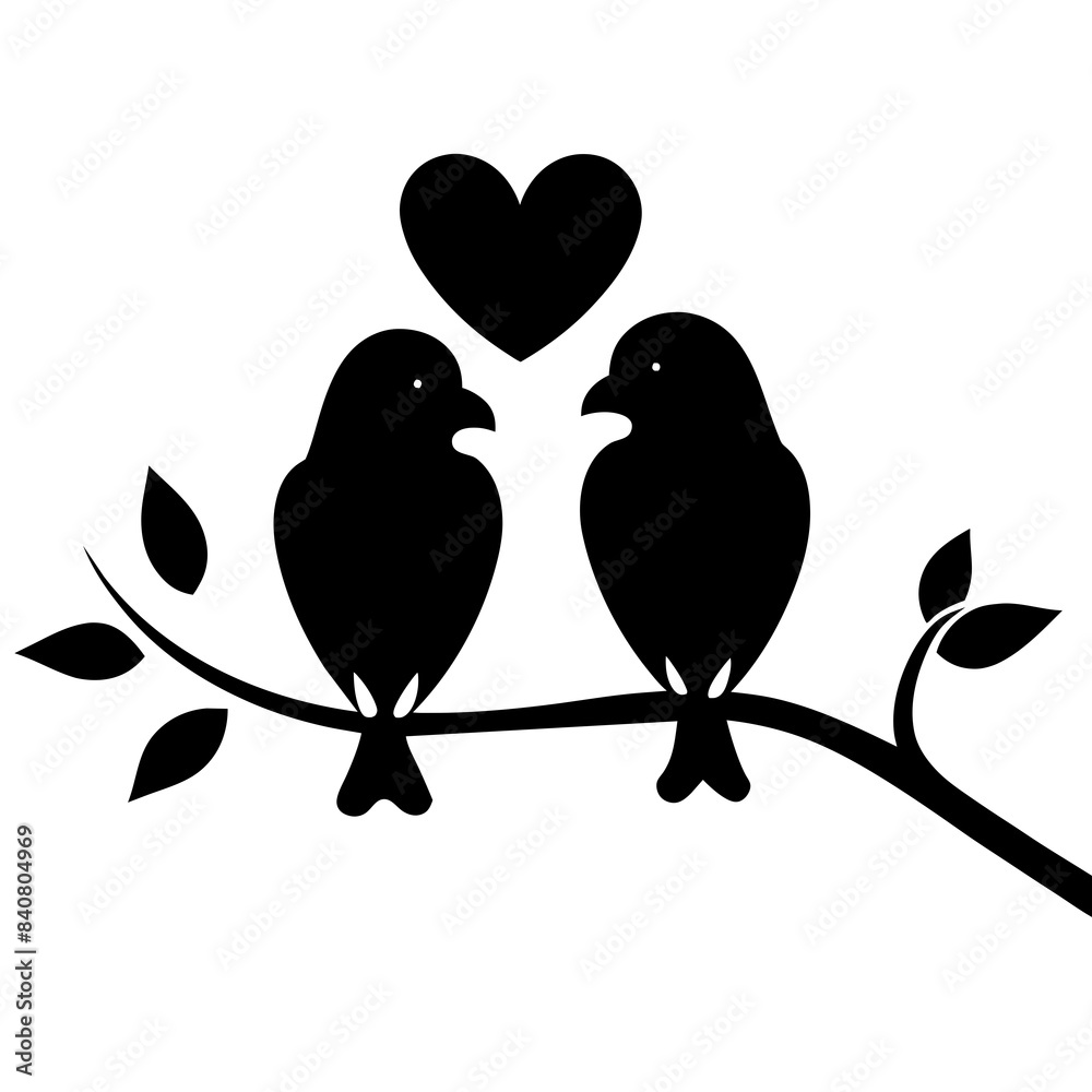 two birds on a branch two birds on a branch