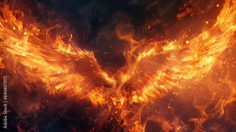 Fire wings. Fire wings.