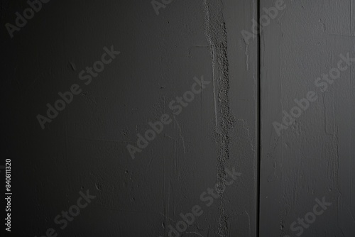 Wallpaper Mural Rough textured background of a dark grey painted concrete wall with a vertical line detail, perfect for adding a touch of industrial style to any project Torontodigital.ca