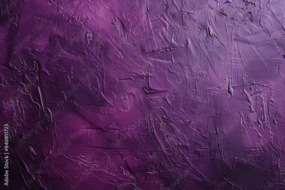 Textured background is forming as an artist covers a wall in a thick layer of purple paint, creating an expressive canvas for a modern art piece Textured background is forming as an artist covers a wall in a thick layer of purple paint, creating an expressive canvas for a modern art piece