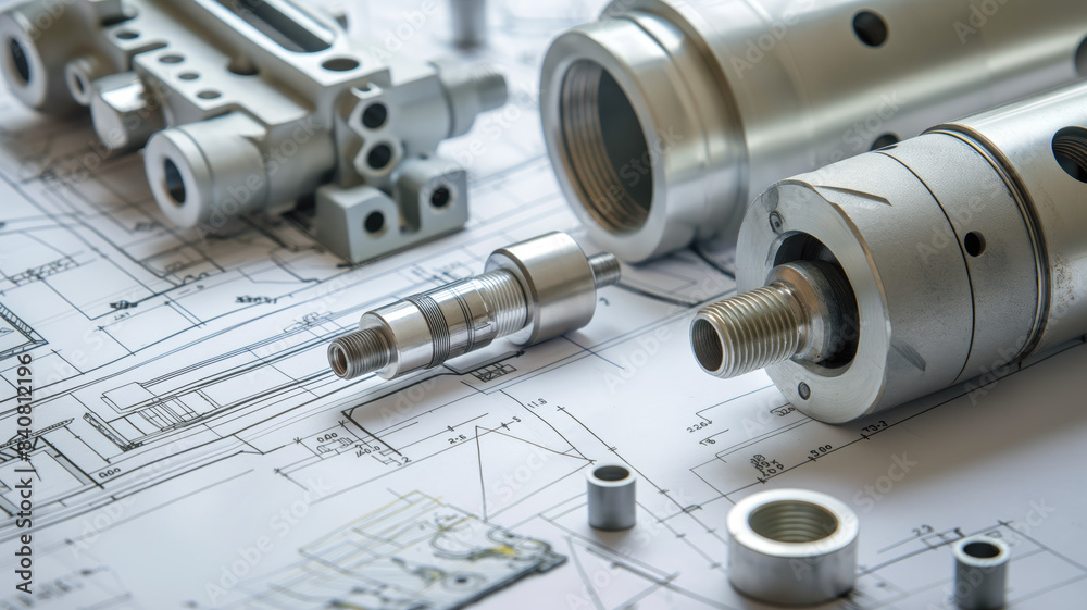 Close-up shots of engineering blueprints or CAD drawings reveal intricate details and precise measurements essential for the construction and implementation of complex projects. Generative AI Close-up shots of engineering blueprints or CAD drawings reveal intricate details and precise measurements essential for the construction and implementation of complex projects. Generative AI