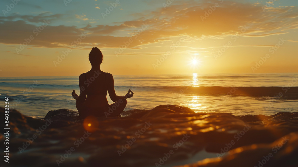 Awakening Harmony: Sunlit Meditation Practice