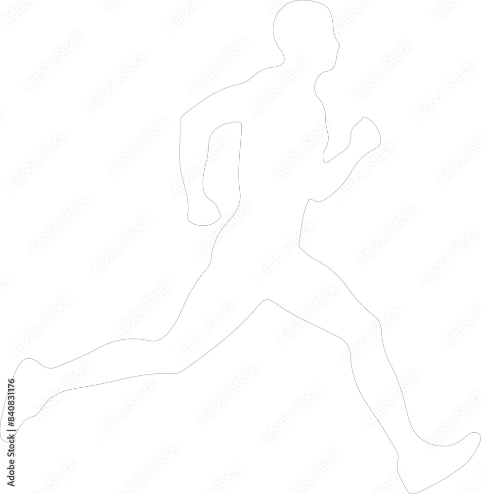 run outline run outline