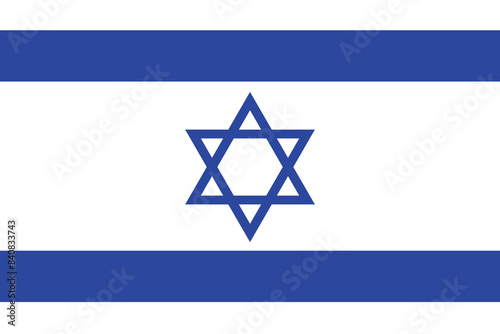 Israel flag. Flag of Israel.