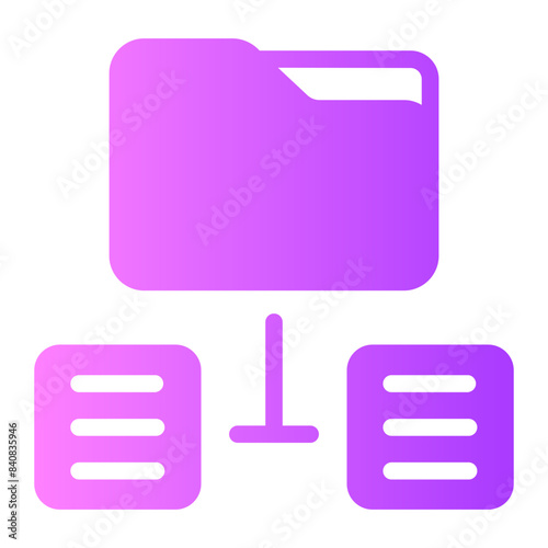 network gradient icon