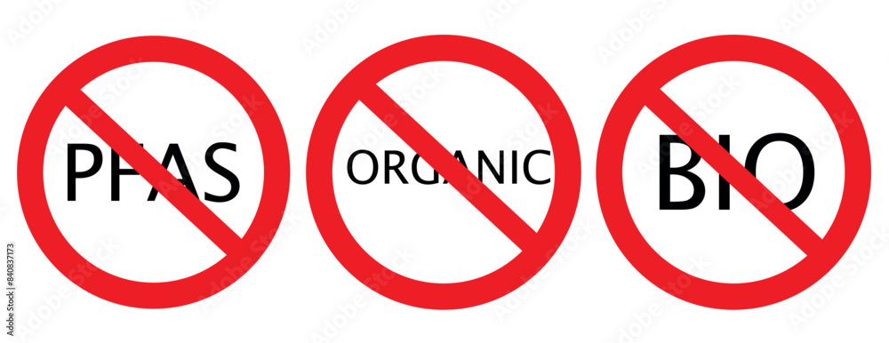 Set allergen free icons. Allergen free products. Products warning symbols. Lactose, gluten, sugar, corn, egg, trans fat, soy, nuts free, coffeine , bio ,gluten,msg, pfas sign. Set allergen free icons. Allergen free products. Products warning symbols. Lactose, gluten, sugar, corn, egg, trans fat, soy, nuts free, coffeine , bio ,gluten,msg, pfas sign.