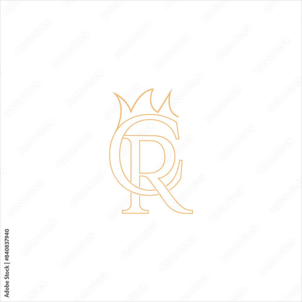 Alphabet CR or RC illustration monogram vector logo template, CR, R, C abstract letters logo monogram
Alphabet CR or RC illustration monogram vector logo template, CR, R, C abstract letters logo monogram