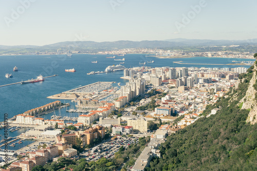 Photos Views of the city of Gibraltar from the top of the Rock's nature reserve