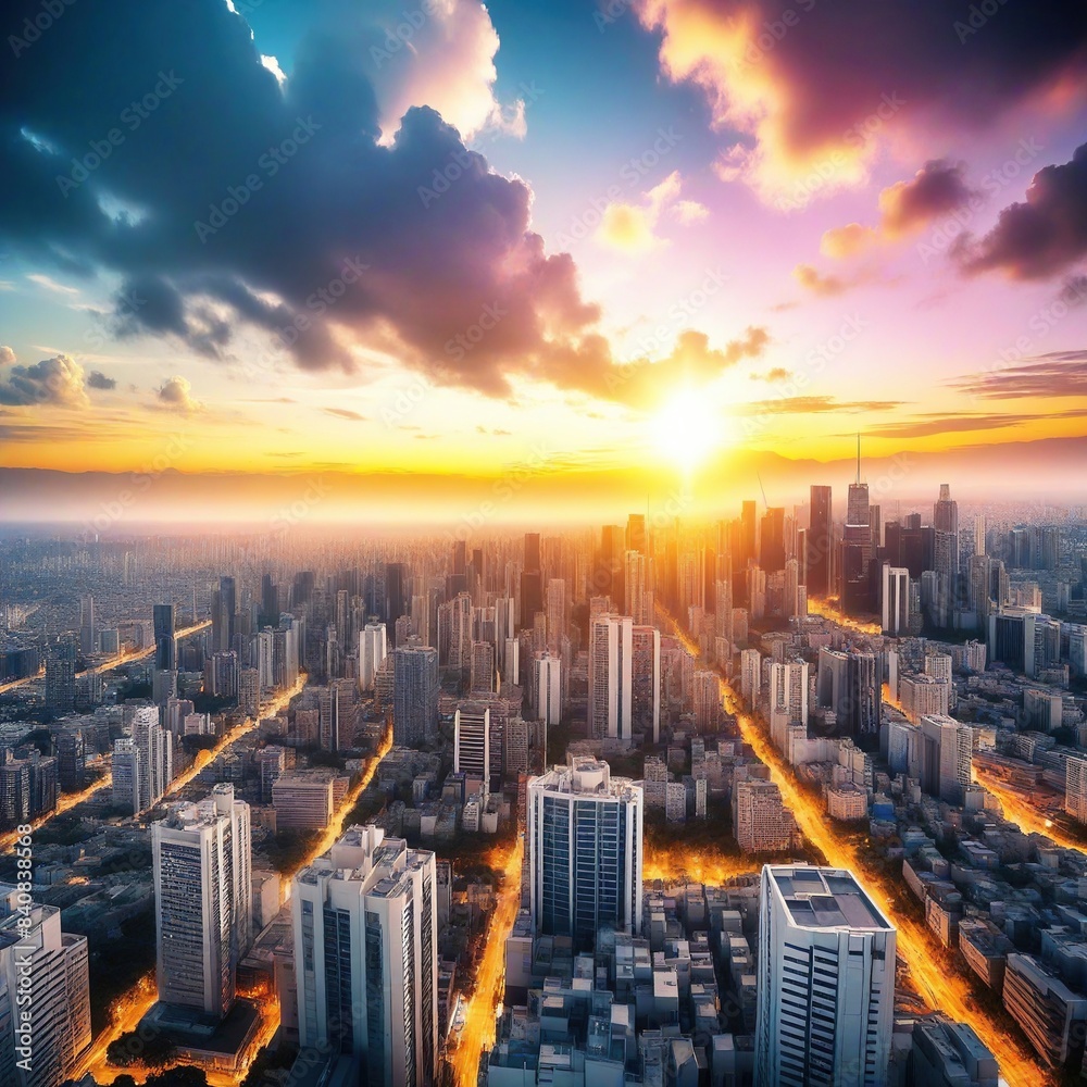 Fototapeta premium Background of technological concepts