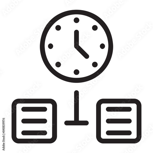 timing line icon