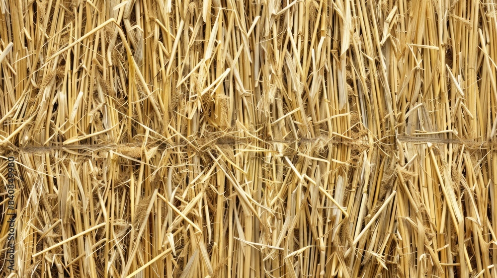 Background made of straw