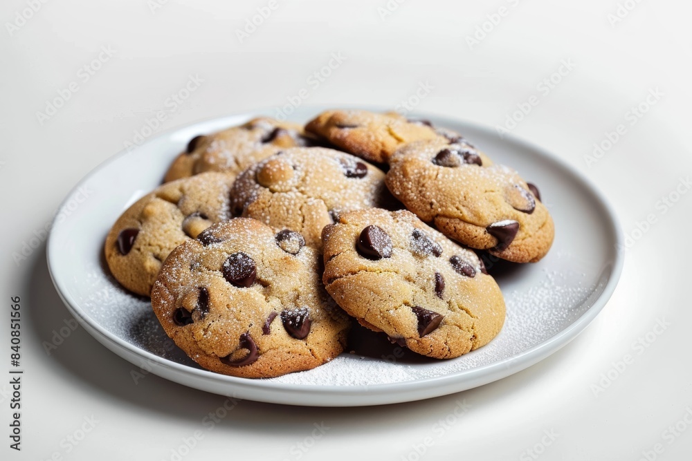 Pristine White Platter of Exquisite Aroma and Alluring Appearance Cookies Pristine White Platter of Exquisite Aroma and Alluring Appearance Cookies