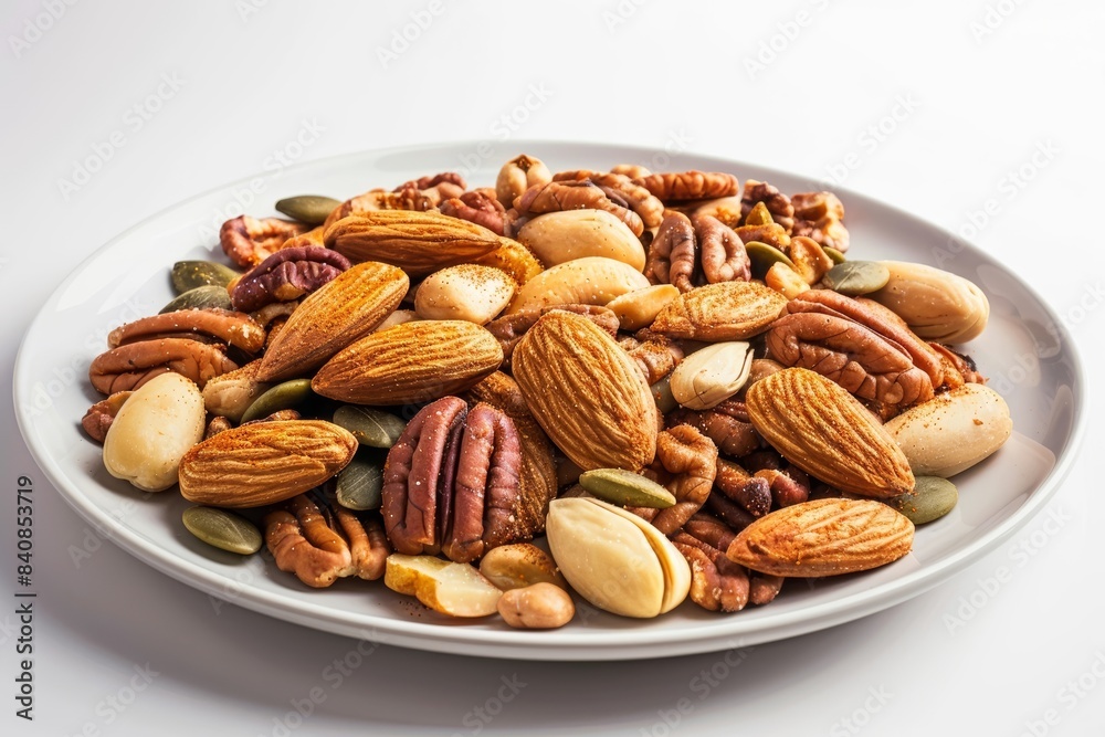 Fototapeta premium Aromatic Cajun Trail Mix with Spicy Seasonings