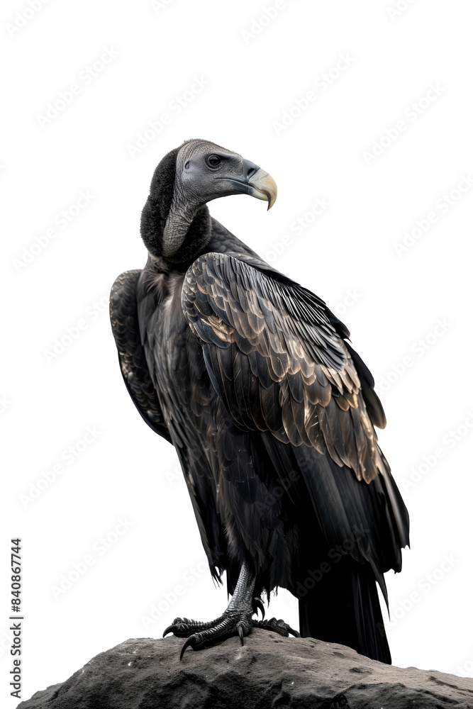 An American Bald Eagle on transparent An American Bald Eagle on transparent