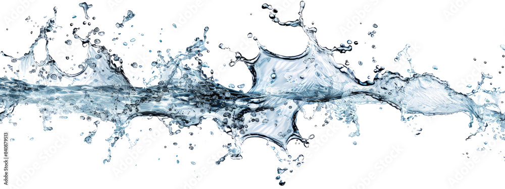 A water isolated on white transparent background, PNG File. Perfect for clipart A water isolated on white transparent background, PNG File. Perfect for clipart