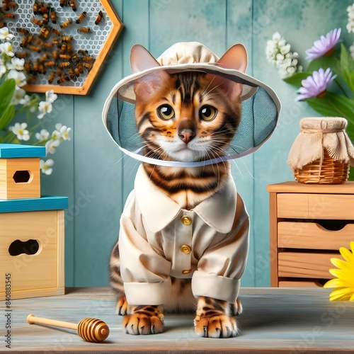 Beekeeper Cat