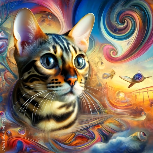 Dreamscape Cat