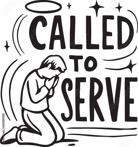 Christianity Called to Serve Vector