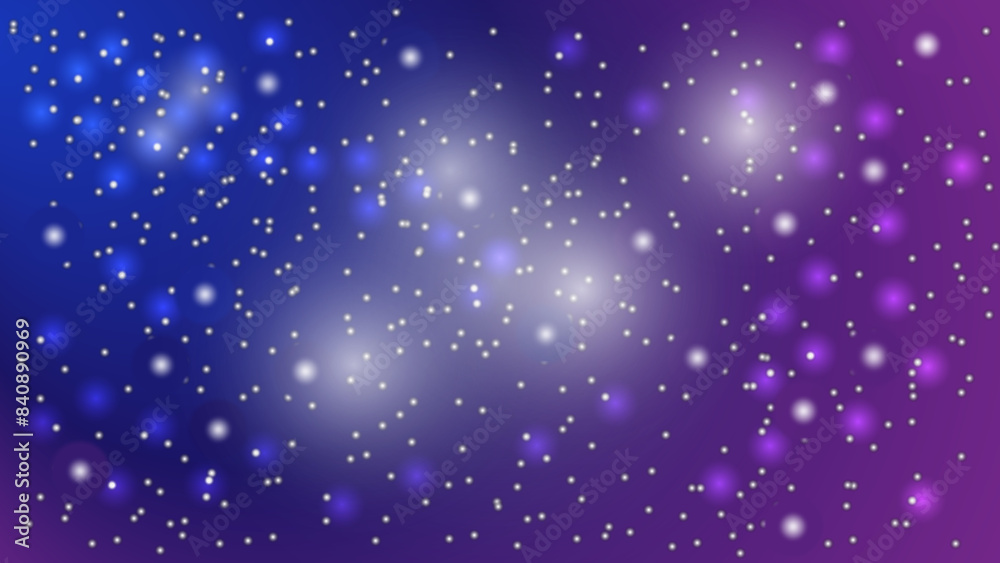 Abstract background with blurry glowing stars, concept, ideas Abstract background with blurry glowing stars, concept, ideas
