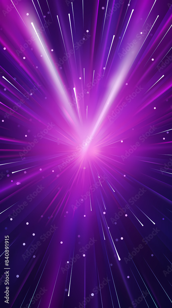 Fototapeta premium Abstract purple glowing background